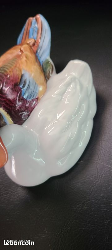 Magnifique couple de canards en porcelaine Herend Hongrie (image 20)