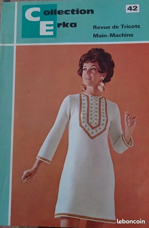 Collection Erka tricot N°42 vintage 1968 (image 1)