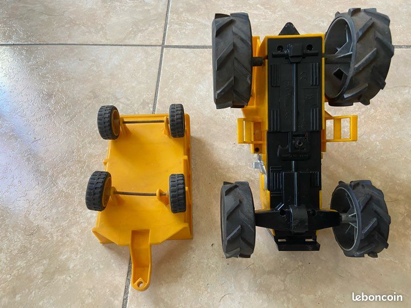 Tracteur + remorque wai dick toys à pile (image 6)