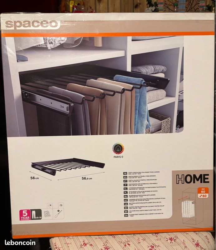 Porte pantalon spaceo home (image 1)