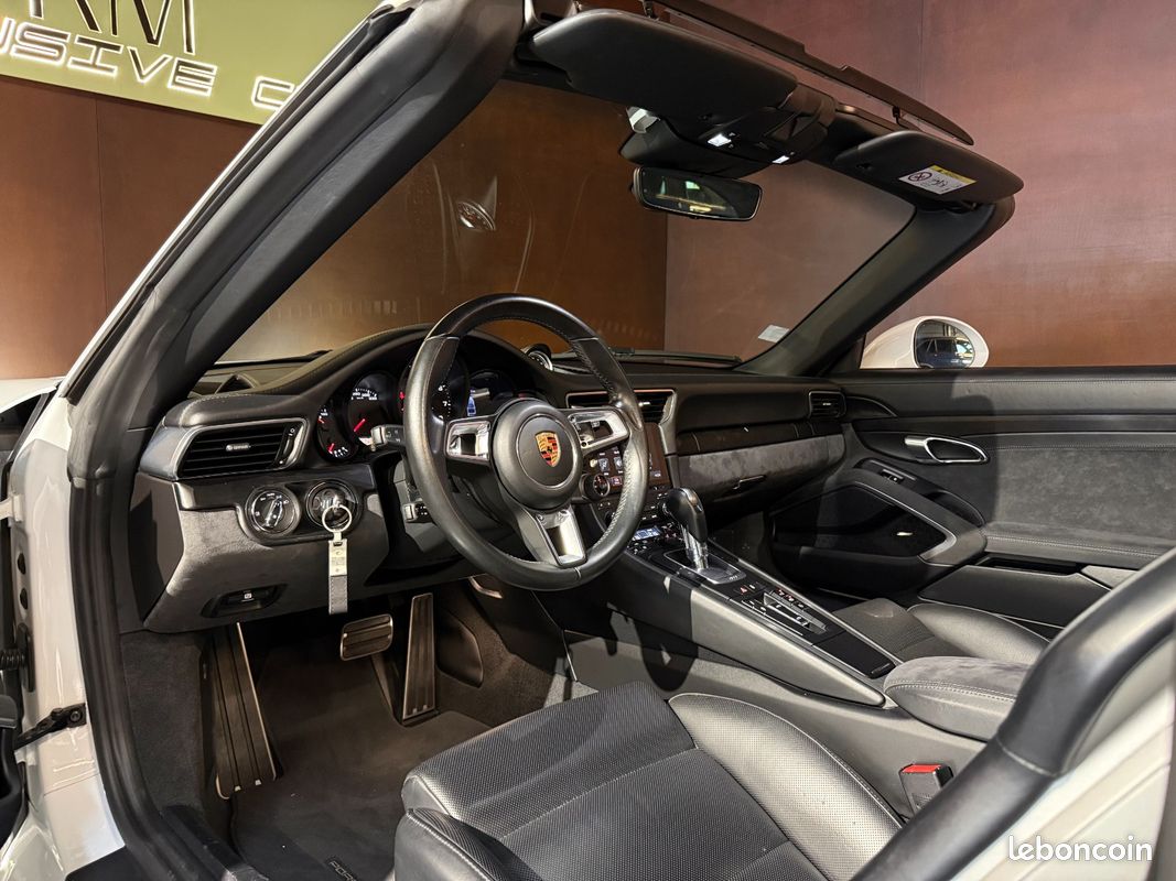 Porsche 911 991 Carrera 4 GTS Targa PDK Immat France Bose / Echappement Sport (image 18)