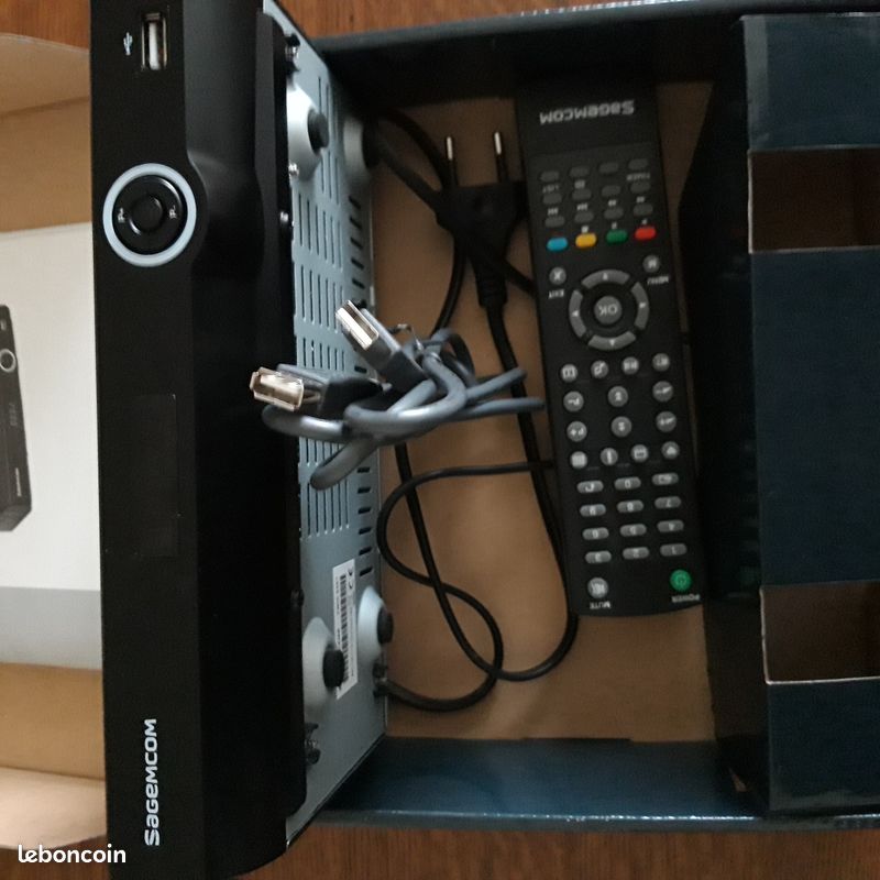 Digiquest Twin Tuner Rec Small Edition - Décodeur TNT Full HD Avec Enregistrement, Noir