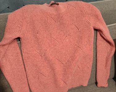 Pull Kookaï Fin Côtelé Rose – Taille 1, Occasion Très Bon état, Idéal Pour Un Look Doux