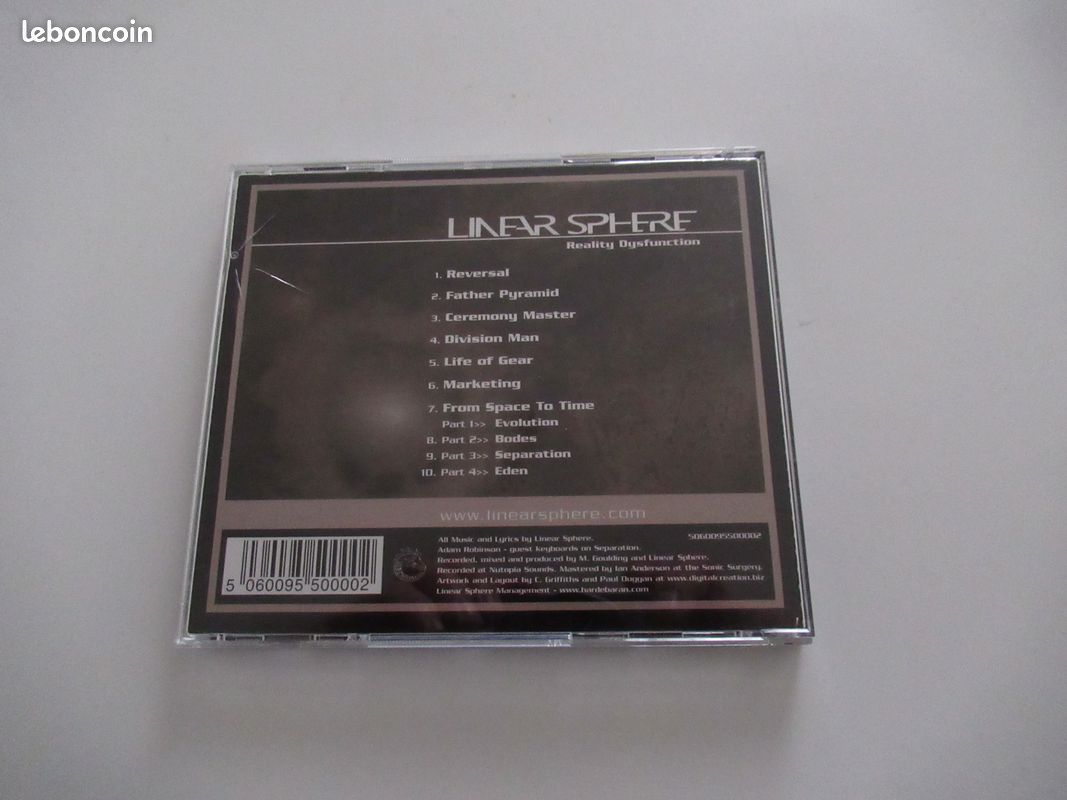 CD linear sphere : reality dysfunction (image 2)