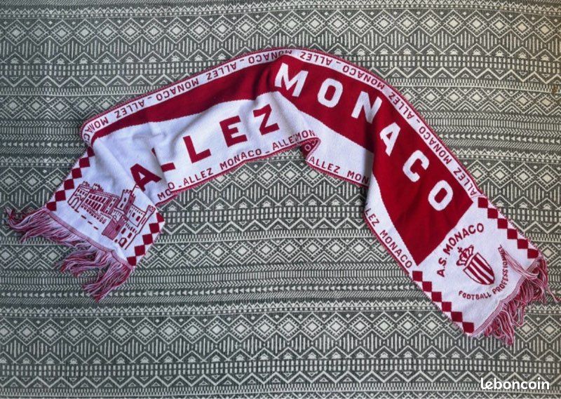 Écharpe De Football Vintage AS Monaco - Puma - Multicolore - Homme