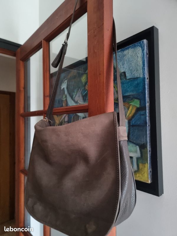 Besace cuir Texier Accessoires Bagagerie