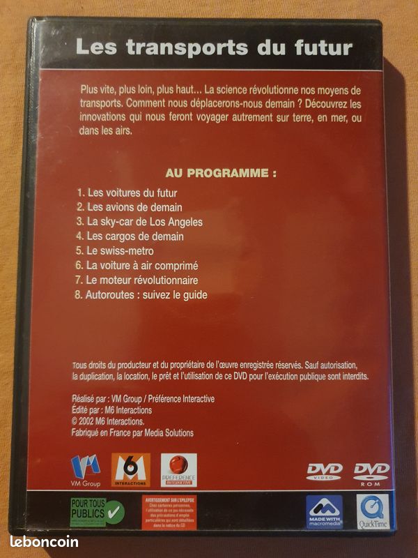 Dvd e=m6 les transports du futur (image 2)