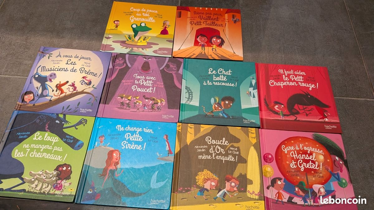 Lot de 10 libres hachette (image 1)