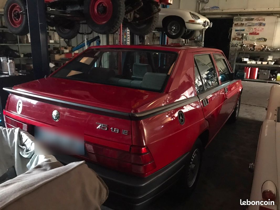 Alfa 75 1.8 IE - Très bon état original - Aucune rouille (image 2)