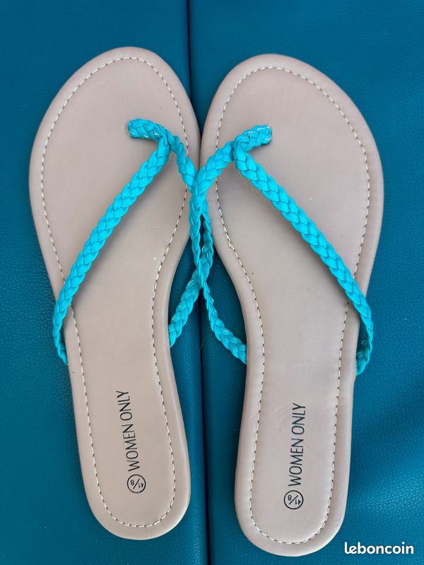 Tongs 41 turquoise (image 2)