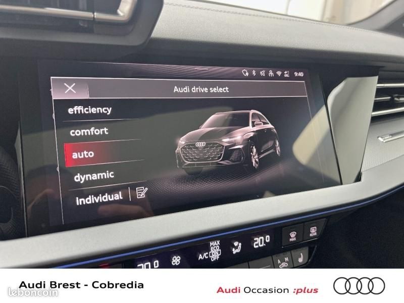 Audi A3 Sportback 1.5 TFSI 150ch Hybride S line S tronic 7 (image 14)