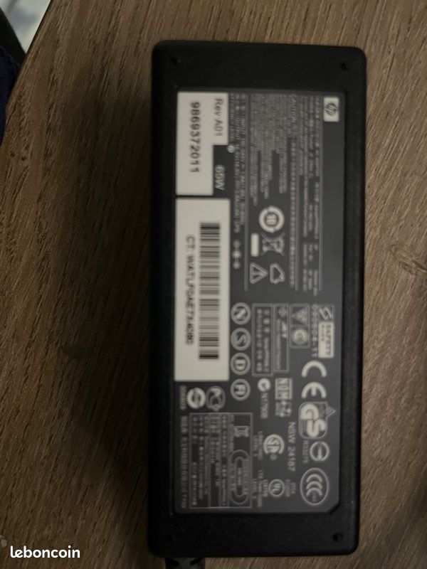 Ac adapter hp (chargeur) (image 2)
