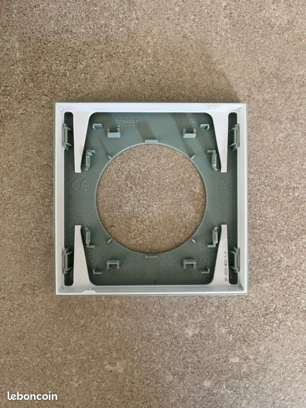 Plaque SCHNEIDER Odace simple vert jade S903702 (image 3)
