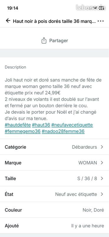 TOP FEMME ZARA NEUF AVEC ÉTIQUETTE SS23 ... - eBay