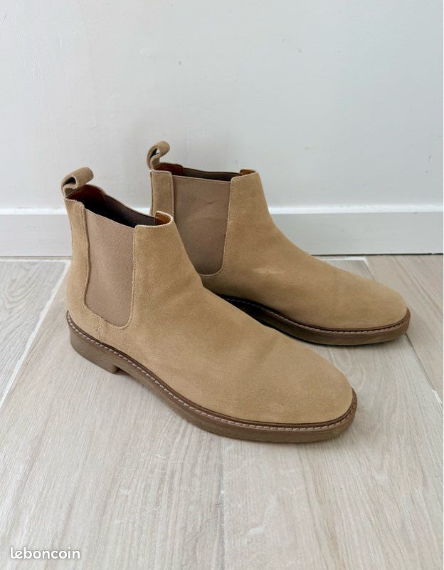 Bottines en daim sable Zara – 43 (image 2)