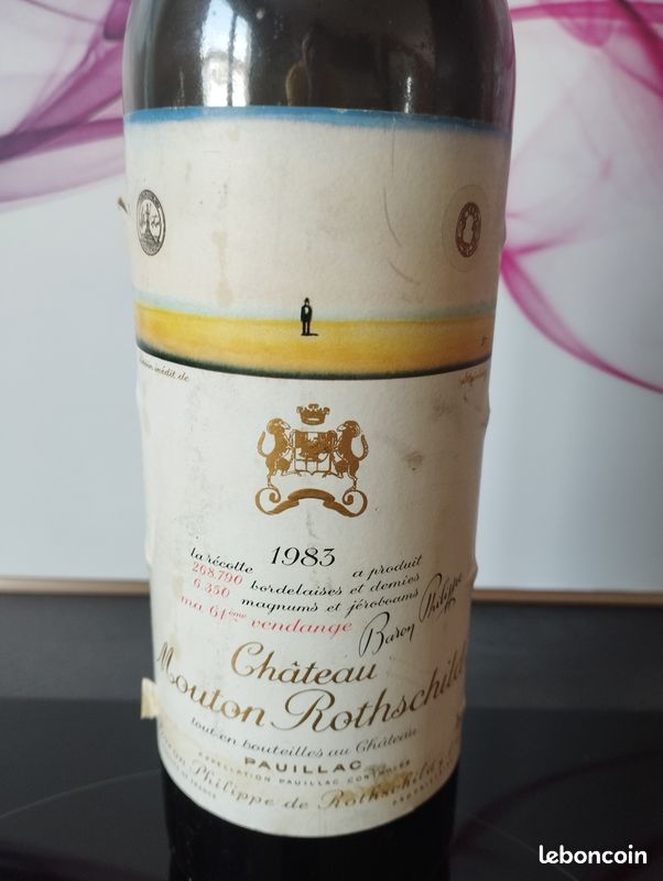Château Mouton Rothschild 1er Grand Cru Classé 1983 (image 2)