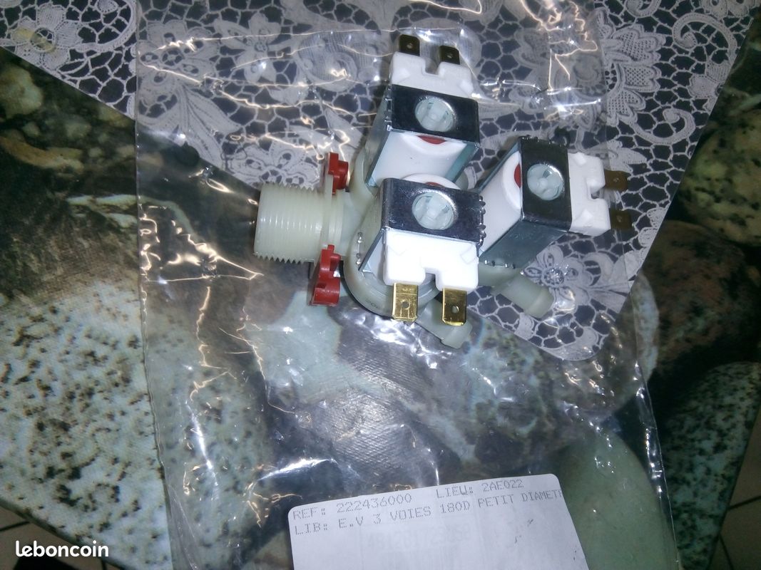 Electrovanne eau lave linge 3 voies (image 1)