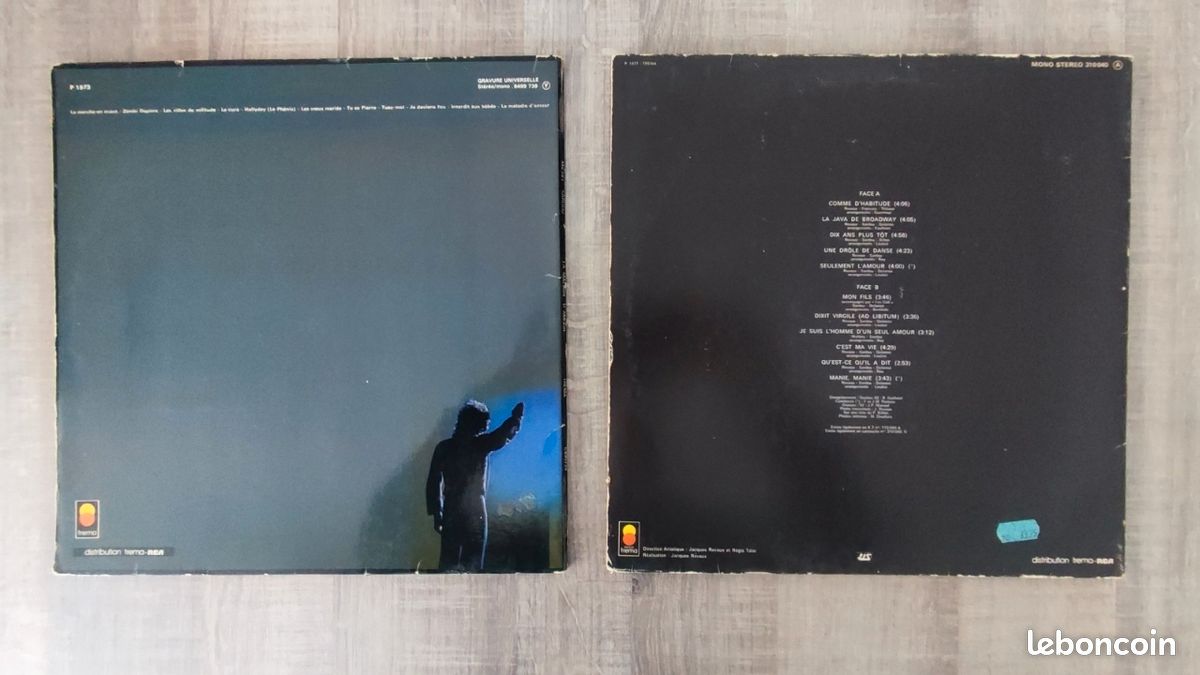Vinyles Michel Sardou (image 2)