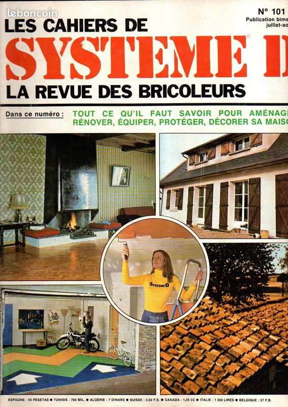 Lot de 23 revues cahiers de système D et système D (image 13)