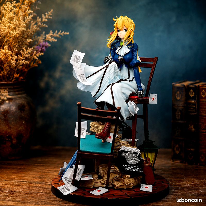 Figurine Violet Evergarden – 25 Cm – PVC – Modèle Debout – Collection Animé