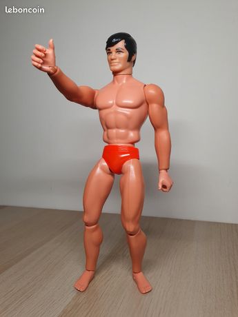 Figurines Big Jim Espace - Space Leader, Lot De 2, 1971, Mattel, Avec Tenues D'origine