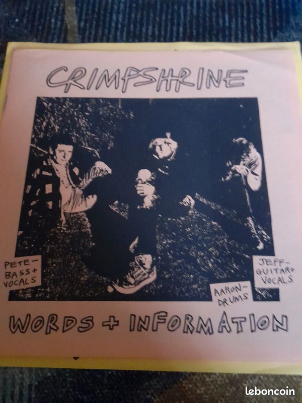 45t punk h-c,crimpshrine:sleep,what's that?e.p (image 3)