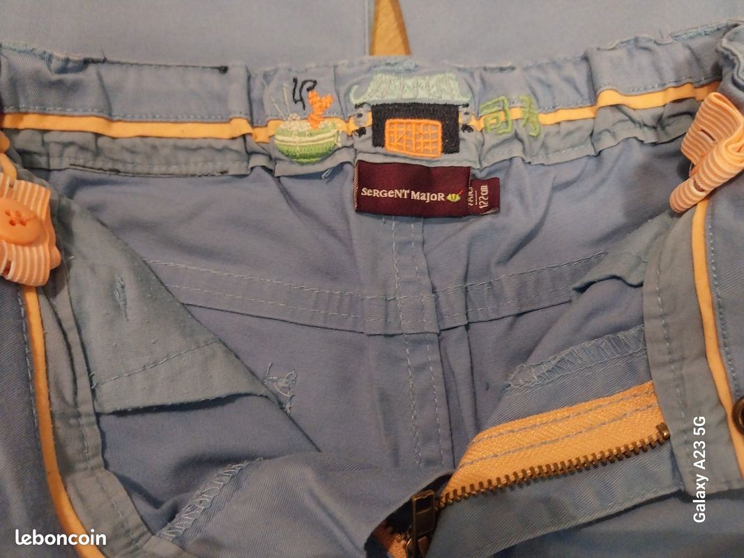 Pantalon garçon été-printemps ans Vêtements