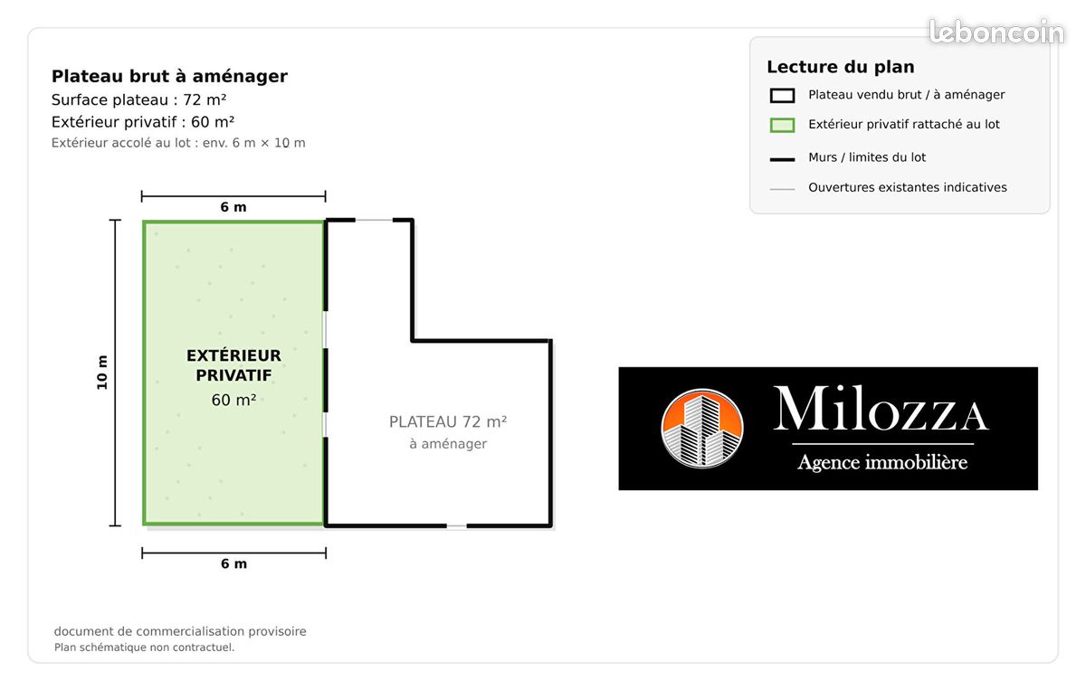Appartement 2 pièces 72 m² · à Saint-Quentin-Fallavier · 72 m² · 157 500 €