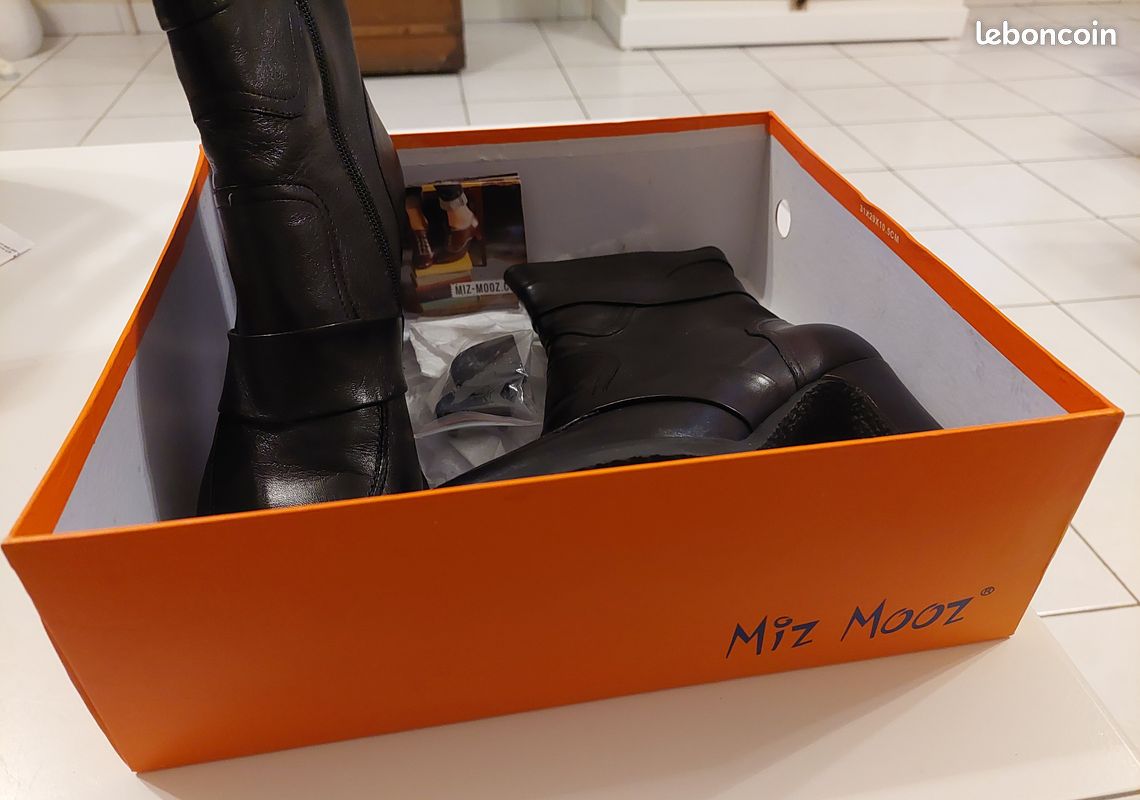 Bottines Miz Mooz noires T41 (image 4)
