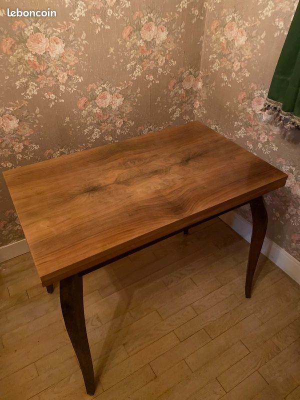 Table convertible bureau/salle à manger avec possibilité de rallonge intégrée optimisée. Gain de place (image 6)