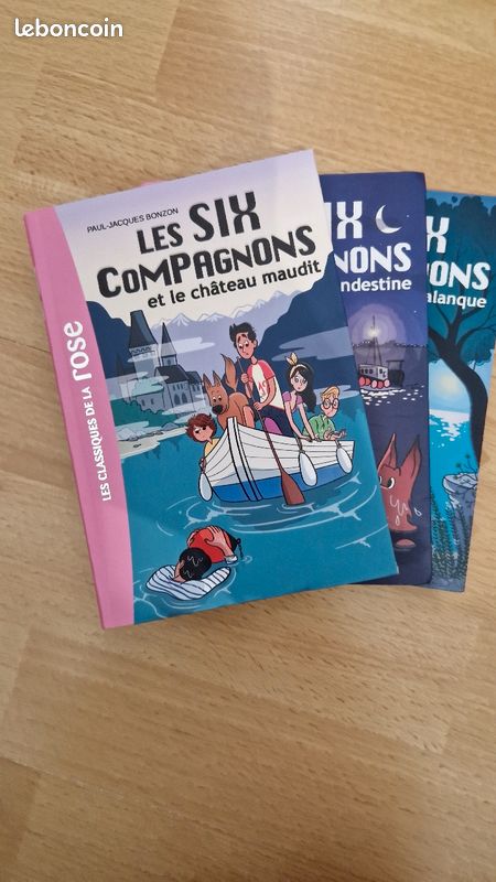 Lot de 9 livres "Les six compagnons" (image 3)