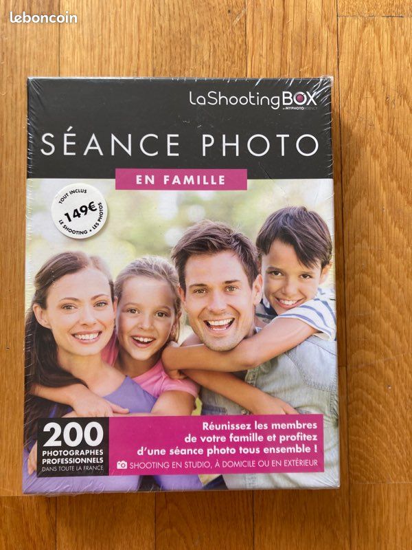 Coffret, box photo en famille neuf (image 1)