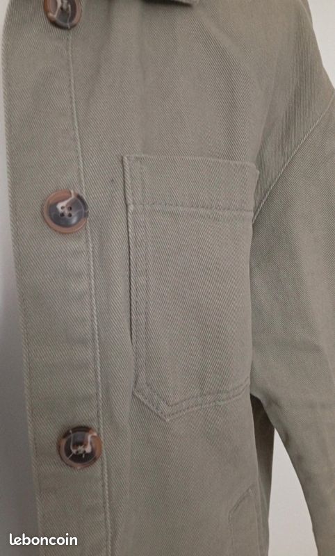Veste / sur chemise kaki taille M In Extenso (image 5)