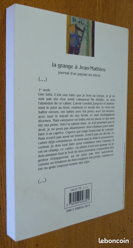 LA GRANGE A JEAN-MATHIEU de Jean ROBINET (Auteur Haut-Marnais) Dédicacé (image 6)