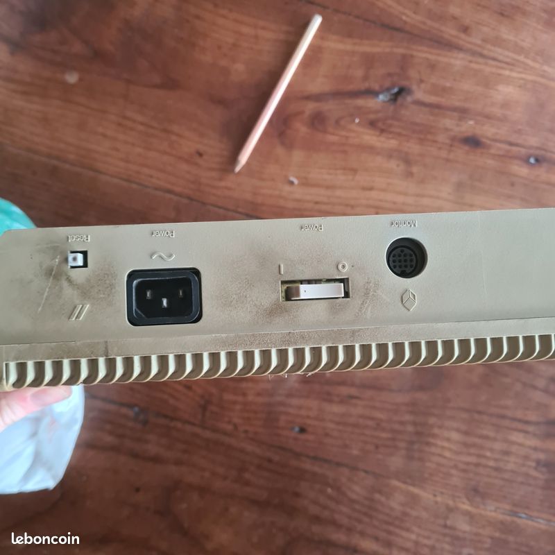 atari 1040 ST classeur d'epoque plastique rigide+7 intecalaire