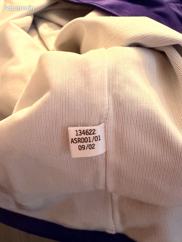 Maillot Football Real Madrid Saison 2002 centenaire du Club