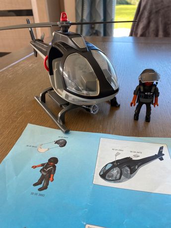 Playmobil - Hélicoptère avec policier des forces spéciales - 5563