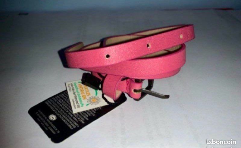 Ceinture rose neuve 73,5 cm Couleur intérieur beige (image 1)
