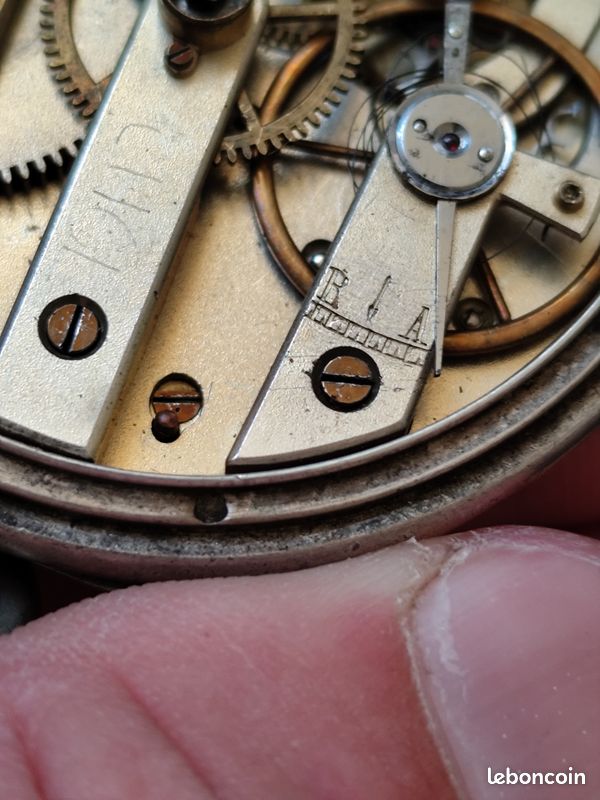 Montre de gousset argent massif 1878 (image 12)