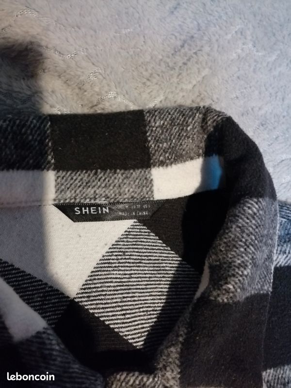 Surchemise femme a carreaux Vêtements