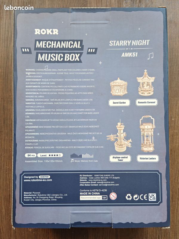 Vends Puzzle en bois 3D (image 2)