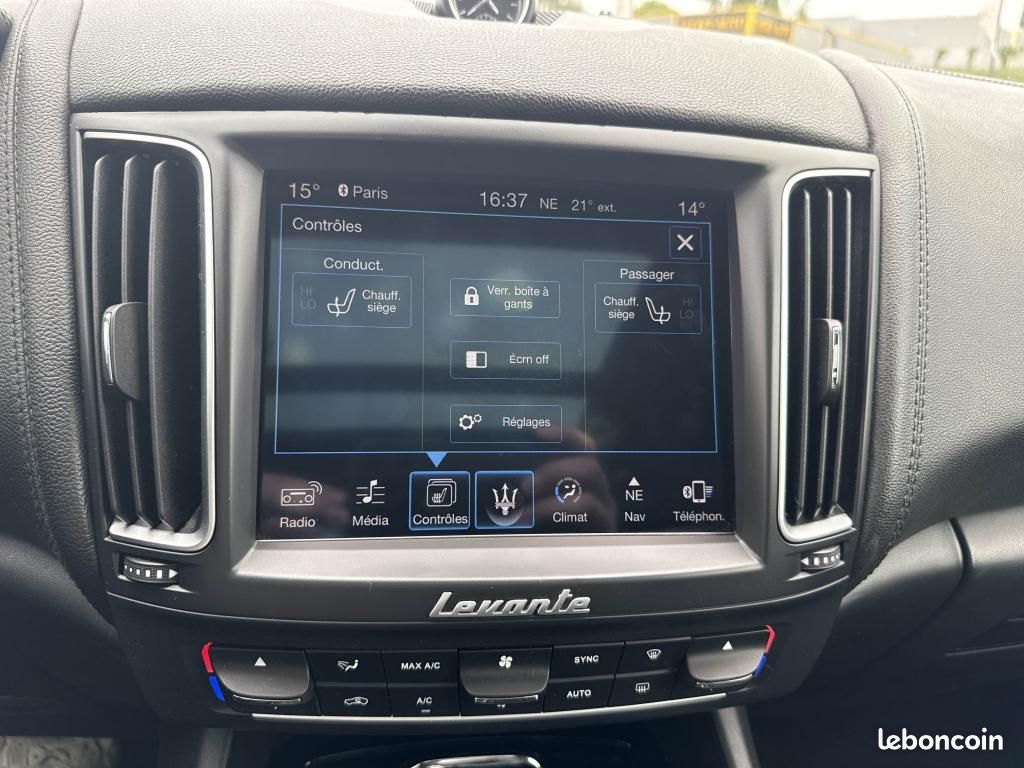 MASERATI LEVANTE diesel 3.0 v6 turbo 275 ch granlusso (image 10)