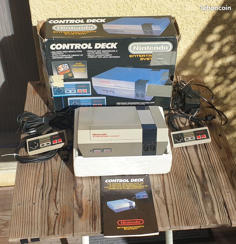 Nintendo nes originale 1989 ASD + 7 jeux (image 2)
