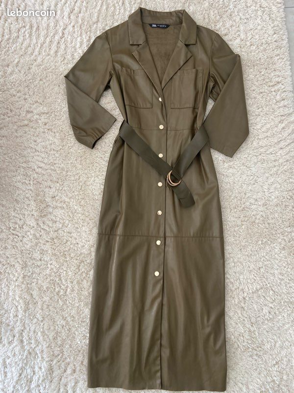 Robe Simili Cuir Marron Zara Robe Midi Robe Fleurie Dolce Gabbana