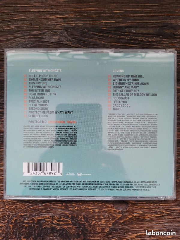 Placebo - Sleeping with ghosts (CD) (image 2)