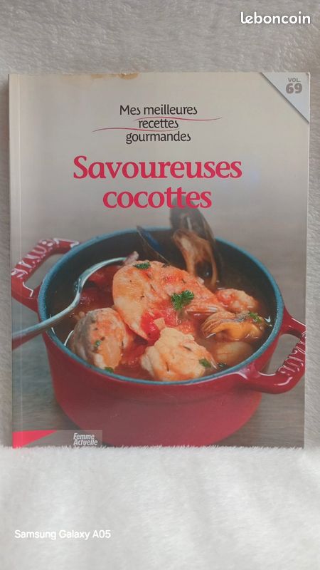 Livre de cuisine "Savoureuses cocottes" (image 1)