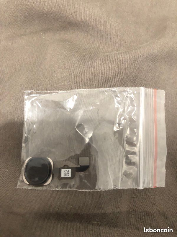 Bouton iPhone 6 noir (image 1)