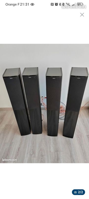 Paire D'enceintes Colonnes Jamo E660 Expo - Audiophile, Modèle E660, Neuf Ouvert - À Récupérer Sur Place