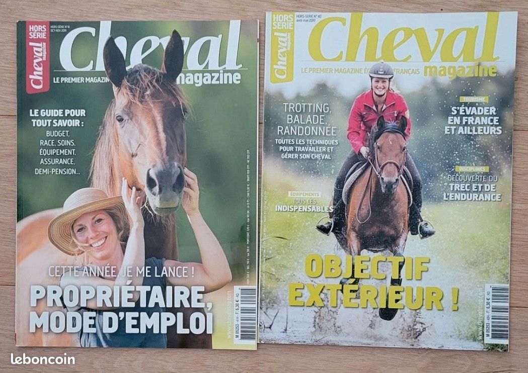 Cheval Magazine janvier 2019 - janvier 2020 + 2 hors-séries (image 3)