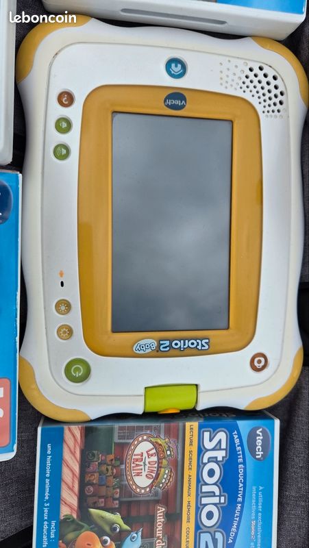 VTech Storio 2 Baby – Tablette Éducative Tactile Jaune Pour Bébé Dès 18 Mois + Coque Offerte !
